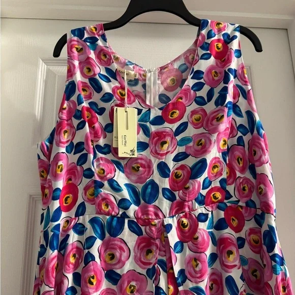 Kormei NWT Floral Maxi / Shorts Jumpsuit - Picture 9 of 16